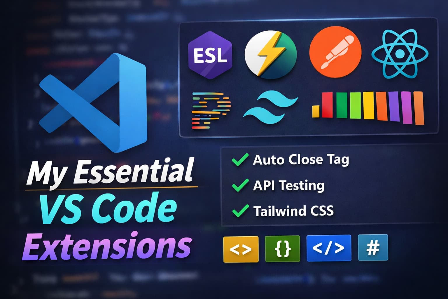 My Essential VS Code Extensions
